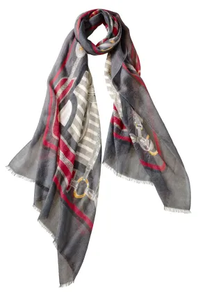 Roma Scarf - Ash