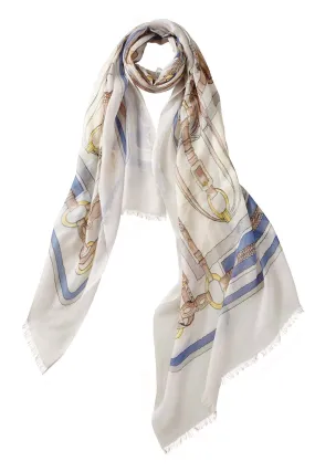 Roma Scarf - Silver