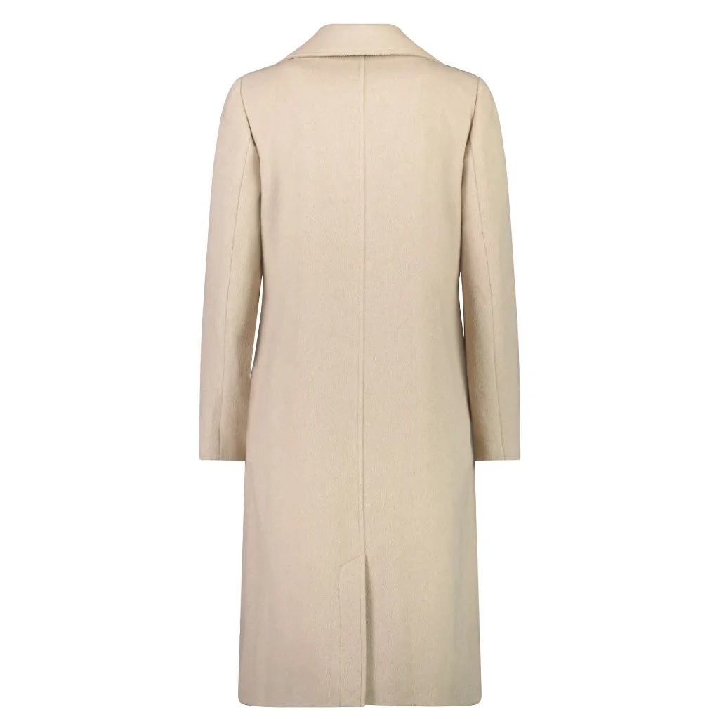 Rumour Women's Woolen Coat - Oatmeal