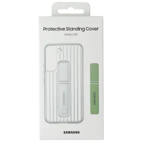 Samsung Protective Standing Cover for Samsung Galaxy S22 Smartphone - White
