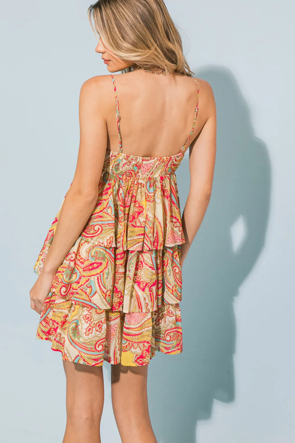 SANDS HARBOR WOVEN MINI DRESS