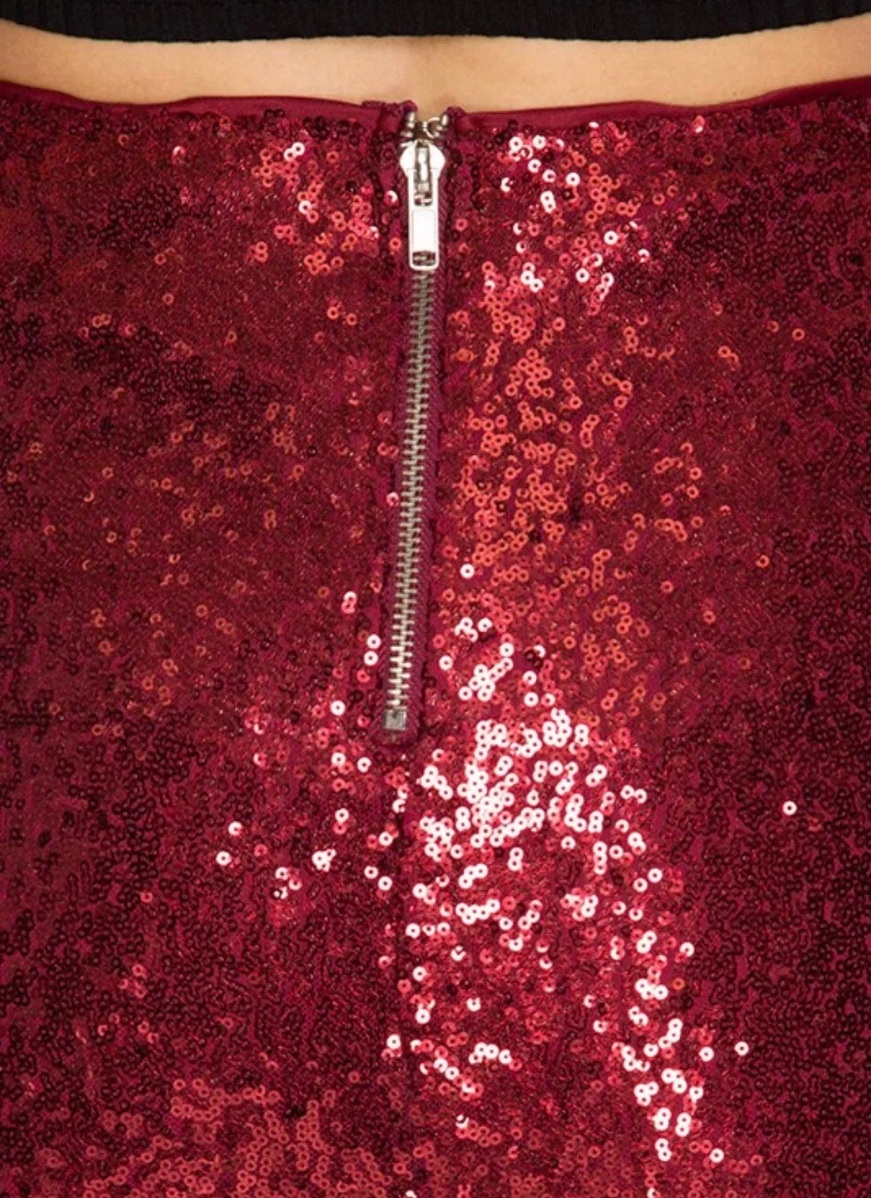 Sequin Pencil Skirt