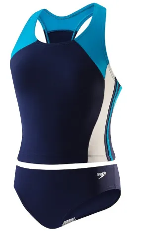 SPEEDO Girls Infinity Splice Tankini 2-PC (7-16)