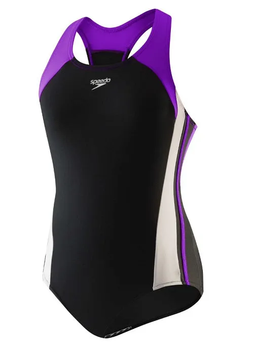 SPEEDO Girls Infinity Splice Xtra Life LYCRA (7-16)