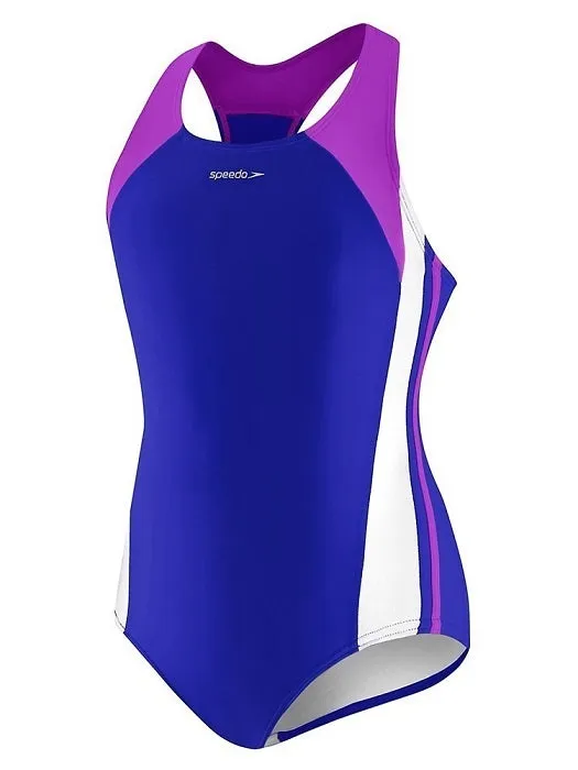 SPEEDO Girls Infinity Splice Xtra Life LYCRA (7-16)