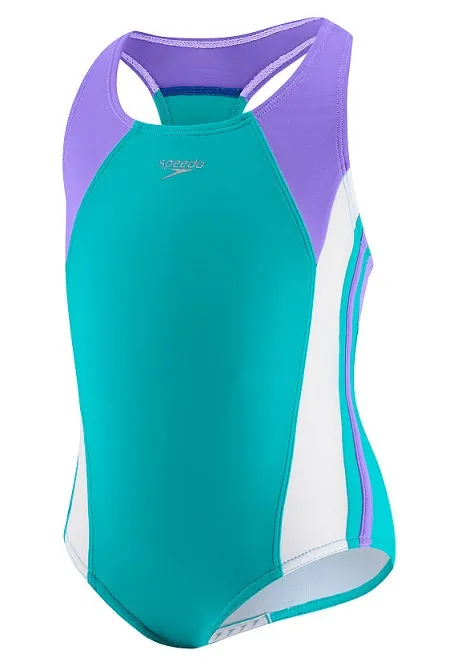 SPEEDO Girls Infinity Splice Xtra Life LYCRA (7-16)