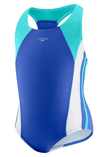 SPEEDO Girls Infinity Splice Xtra Life LYCRA (7-16)