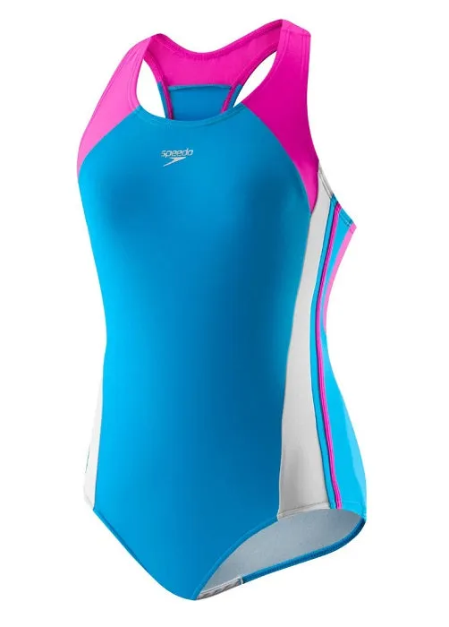 SPEEDO Girls Infinity Splice Xtra Life LYCRA (7-16)