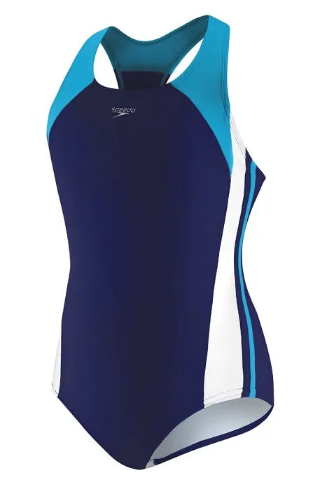 SPEEDO Girls Infinity Splice Xtra Life LYCRA (7-16)
