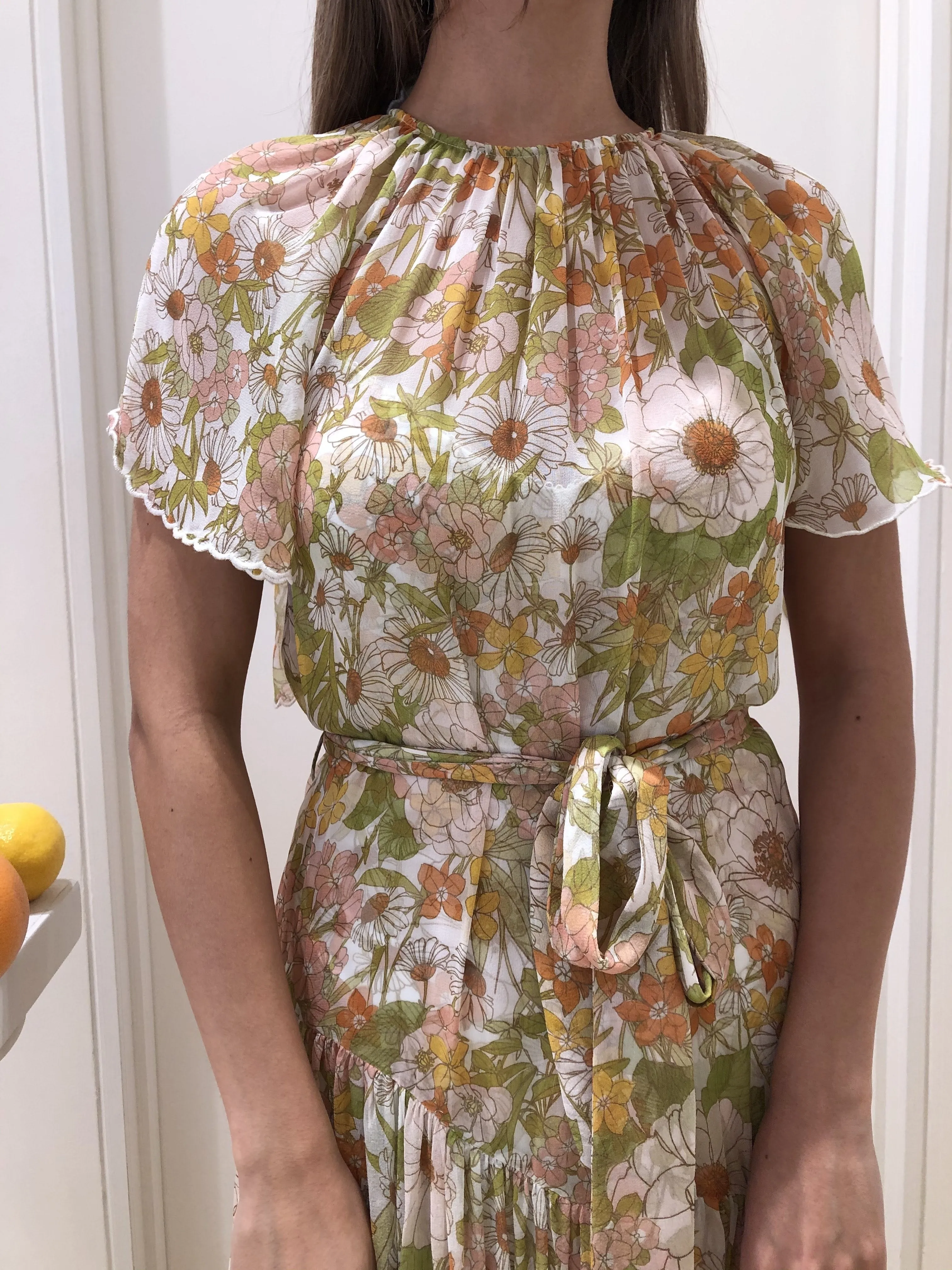 Super Eight Scalloped Midi