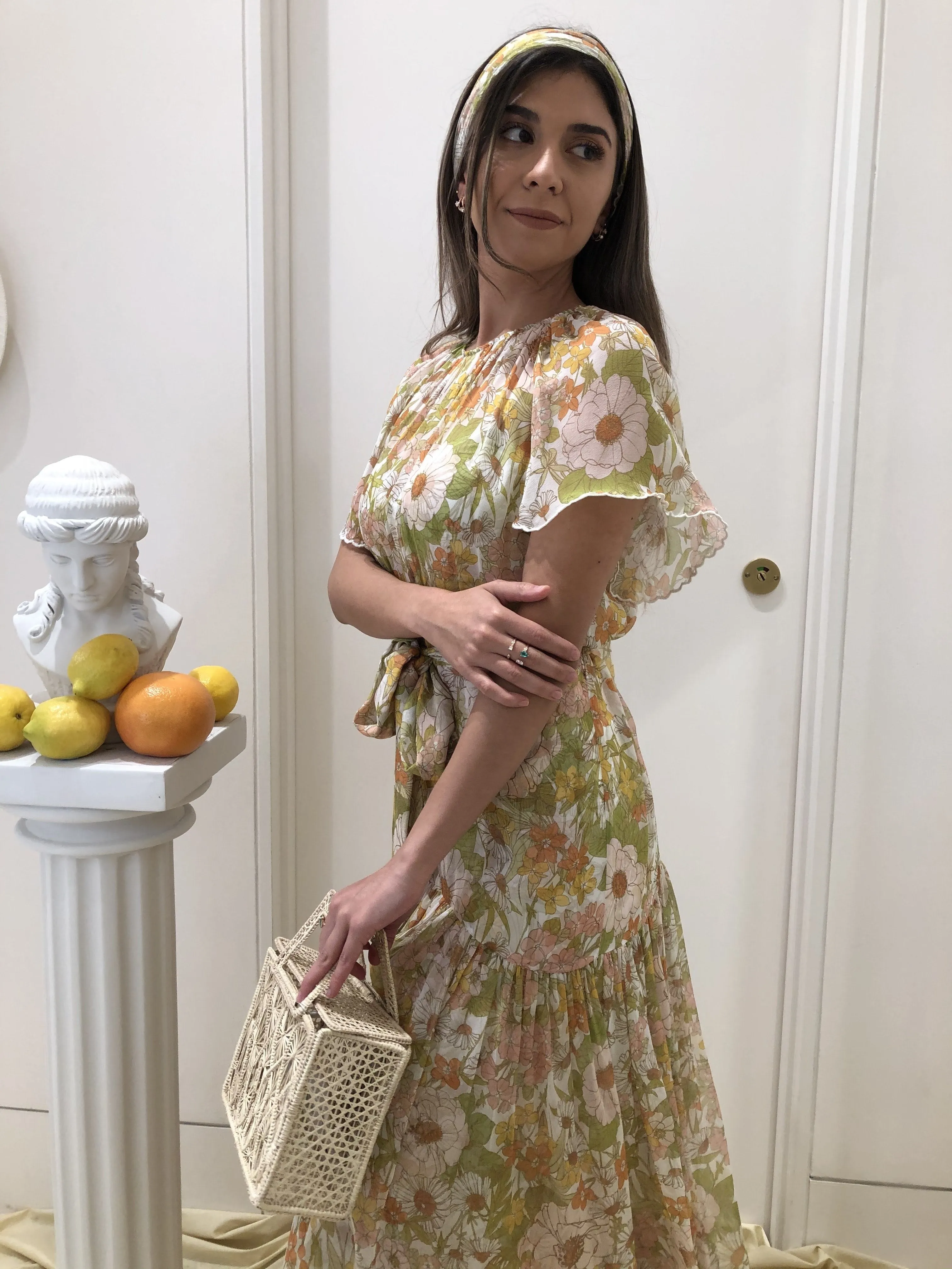 Super Eight Scalloped Midi
