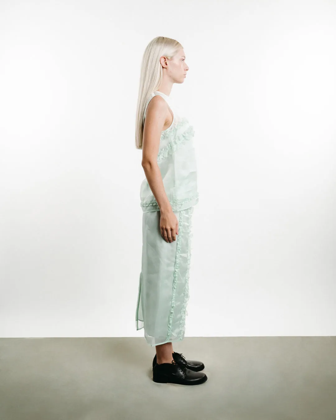 The Ocean Satin Skirt