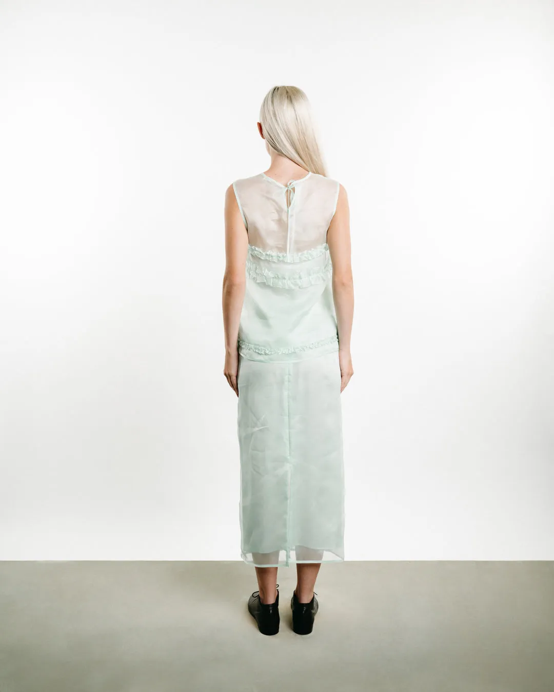 The Ocean Satin Skirt