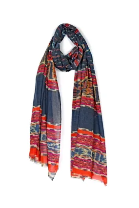Timor Los Palos Printed Cotton Modal Scarf
