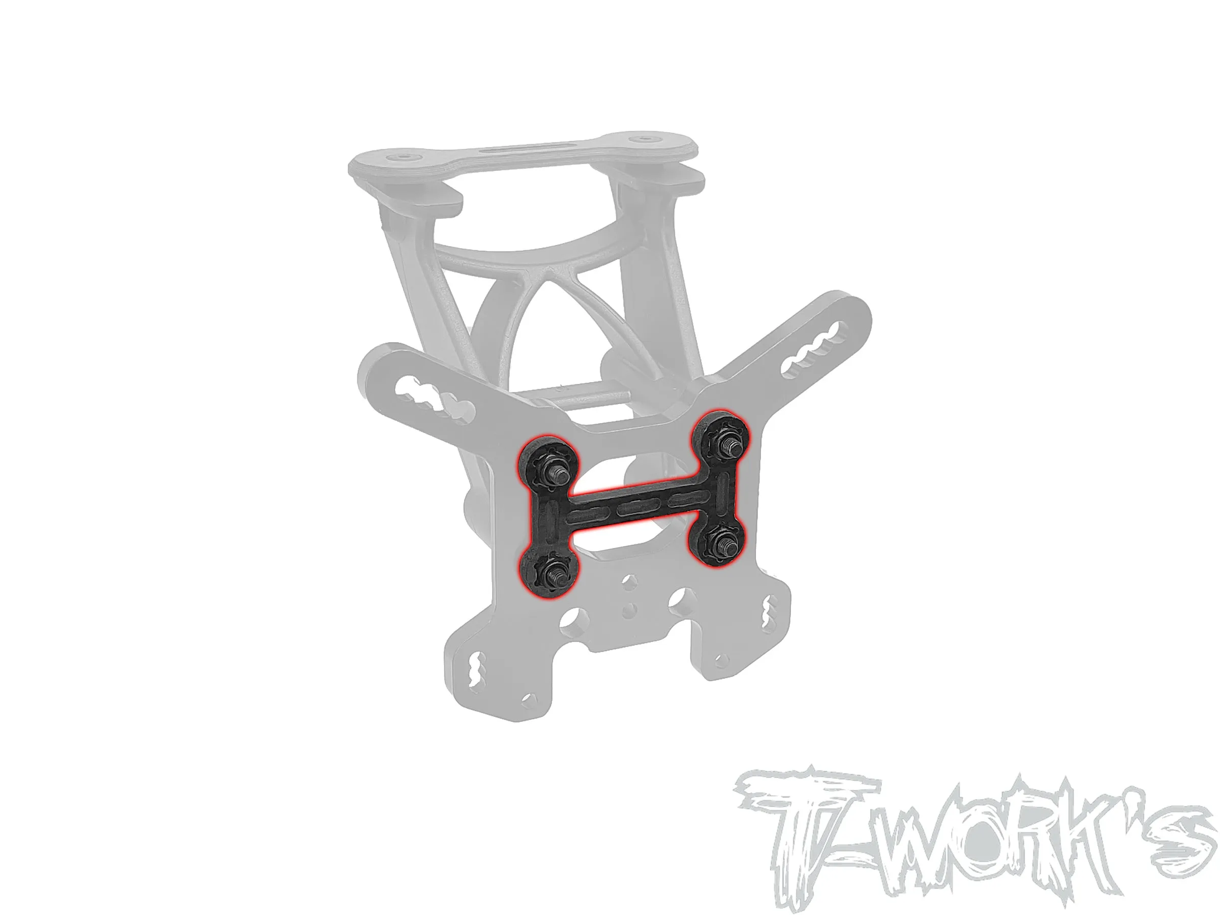 TO-328-IFB8   Graphite Wing Mount One Piece Adapter ( For Infinity IFB8 )