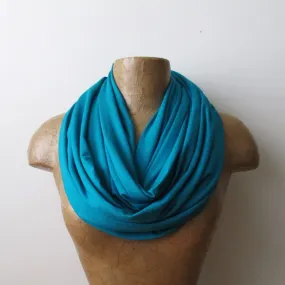 TURQUOISE BLUE Infinity Scarf