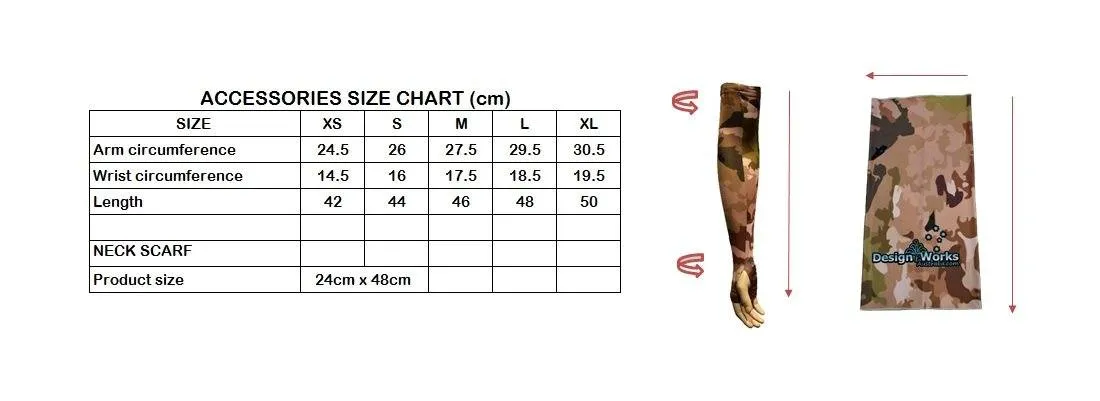 UV Protective Bucket Hat and Multi Scarf Set - Sugar Cane