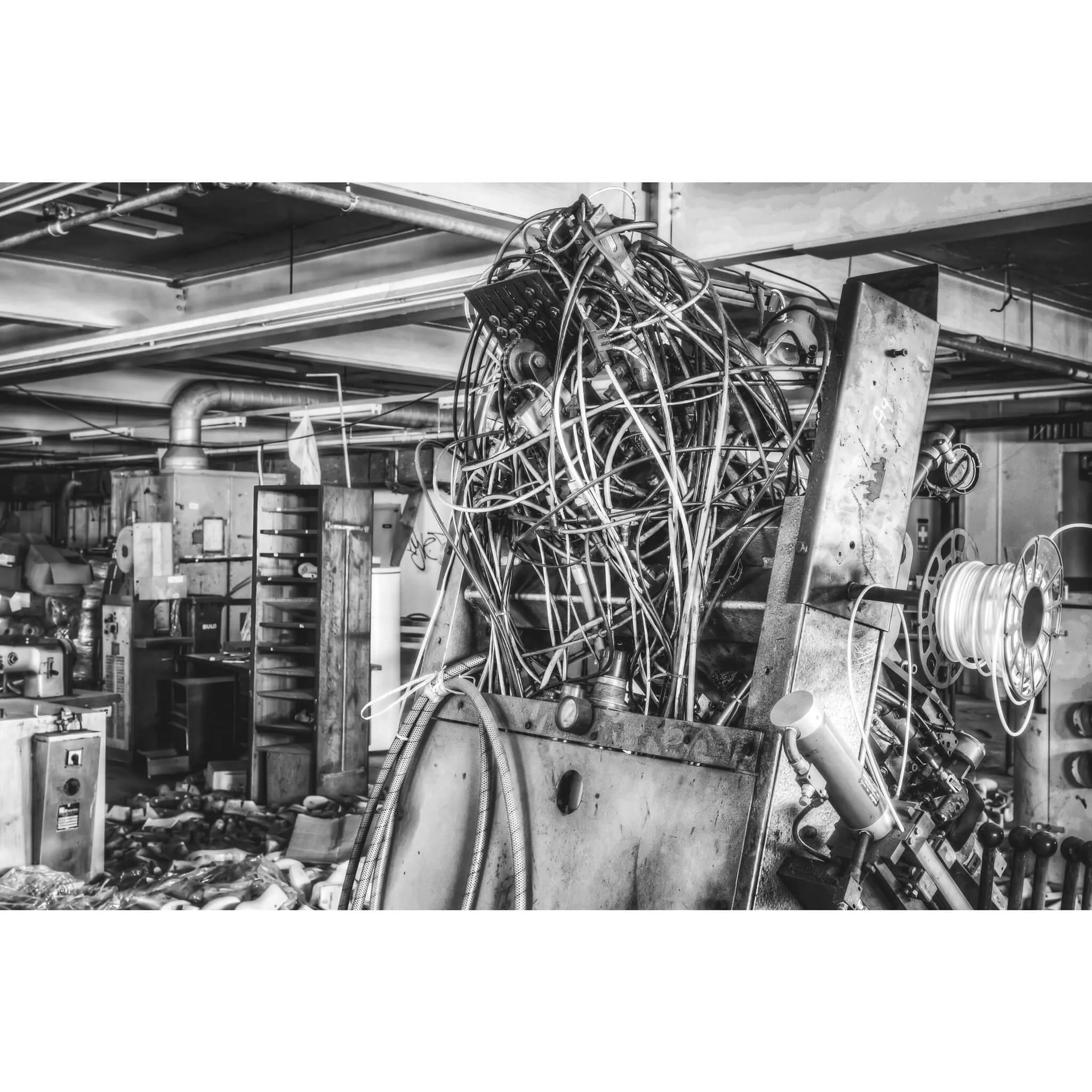 Vacuum Sealer Hoses | Abandoned Shoe Factory