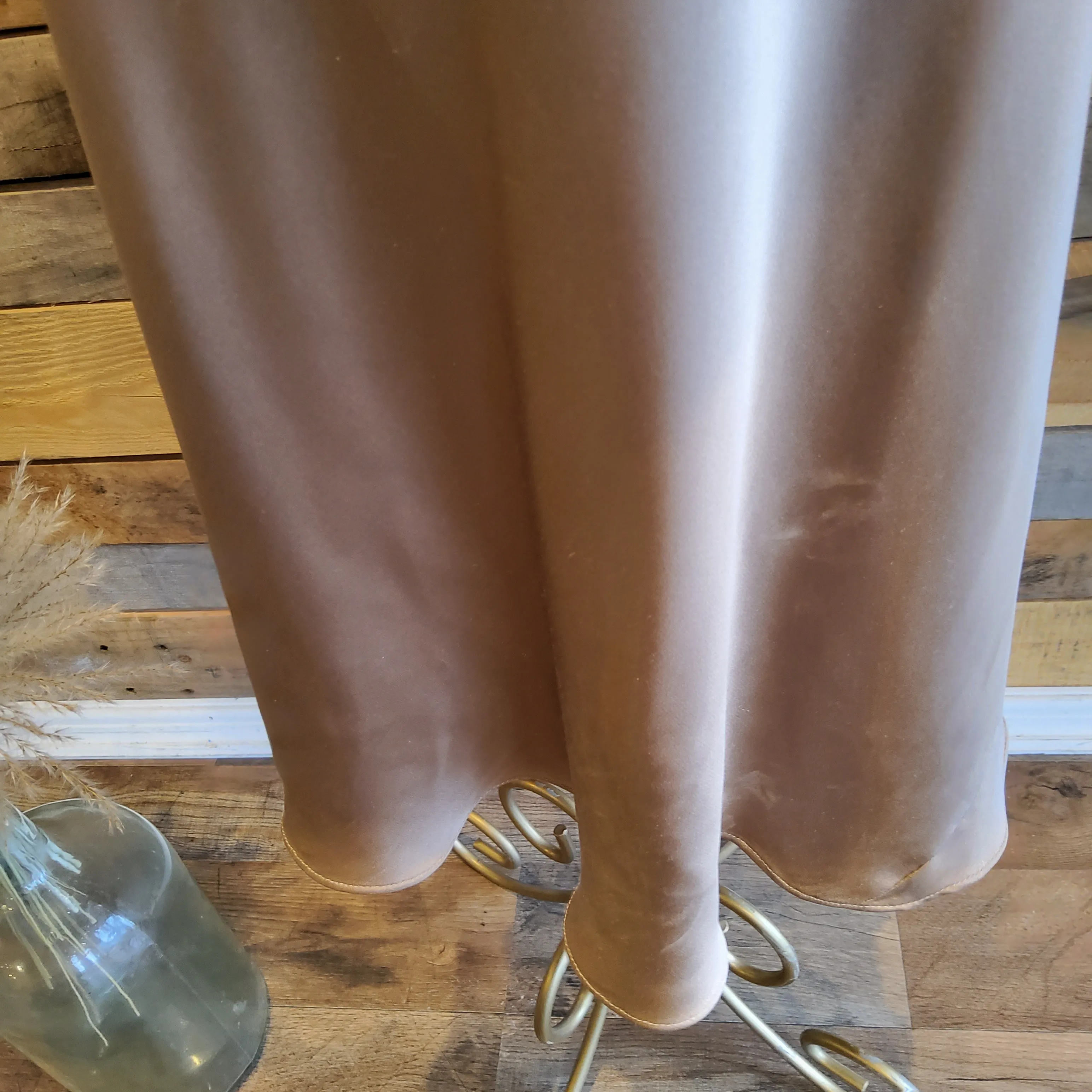 Vintage Anne Klein Satin Dress Sz 16