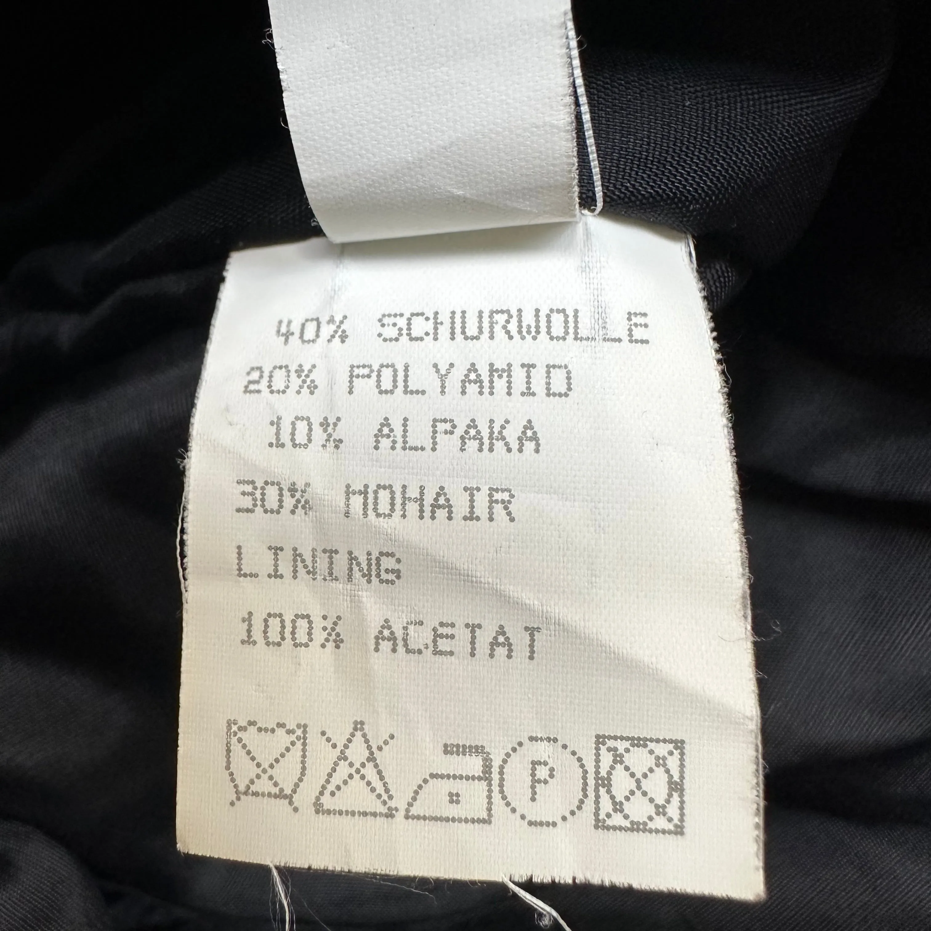 Vintage Double-breasted Gray Maxi Coat, size EU40