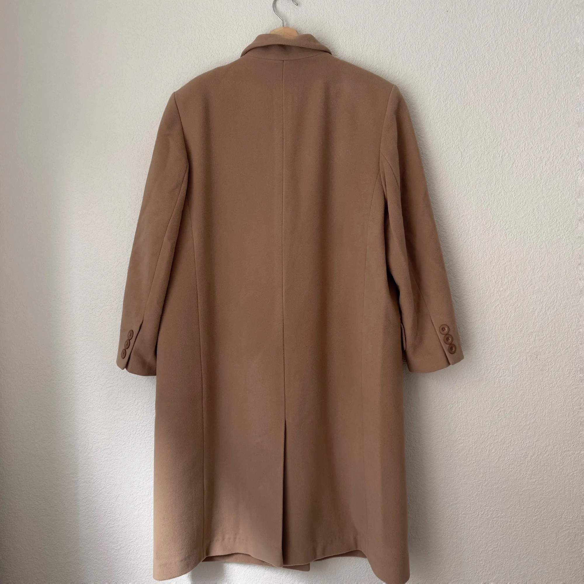 Vintage Double-breasted Wool Coat