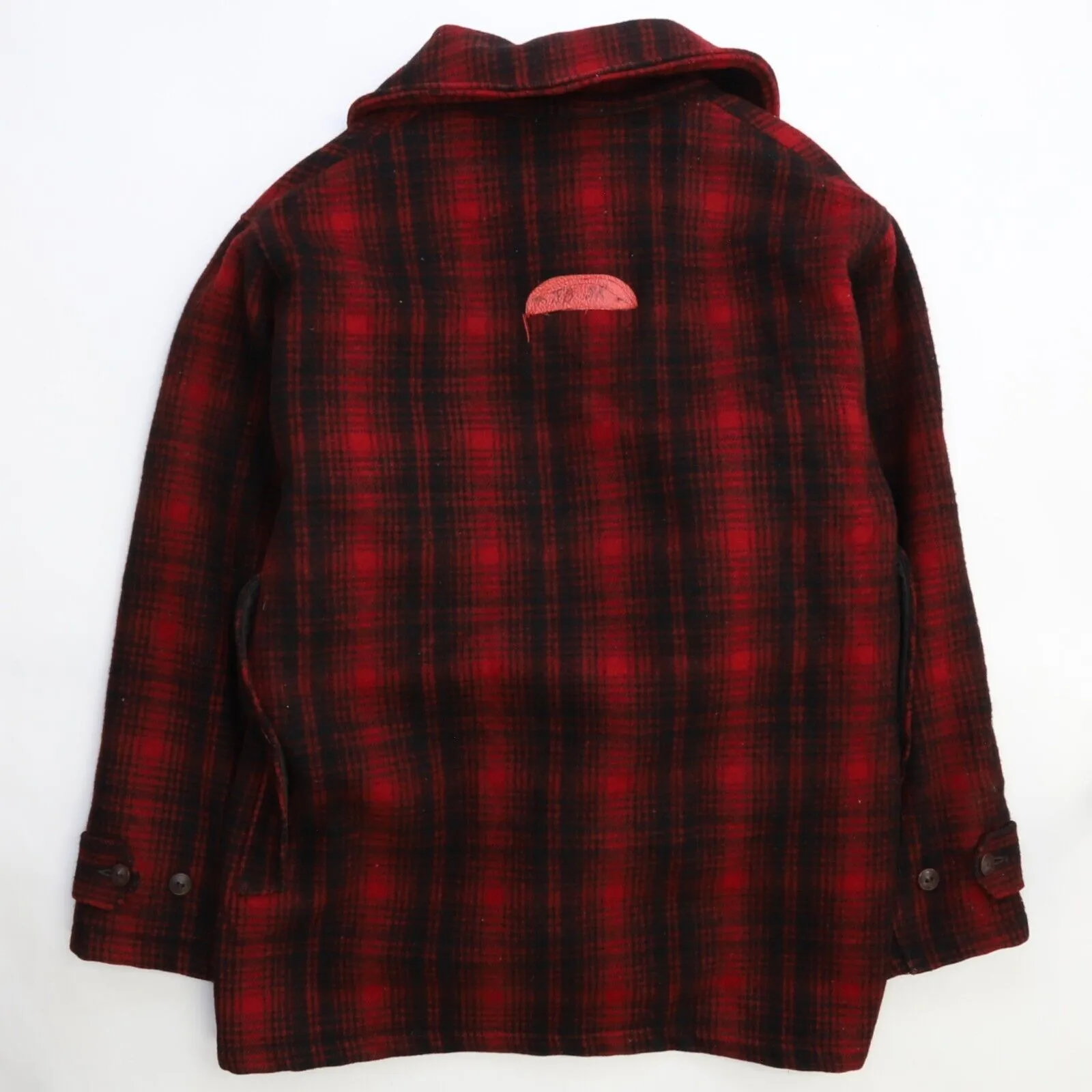 Vintage Woolrich Mackinaw Wool Hunting Coat Jacket Size 46 60s 70s
