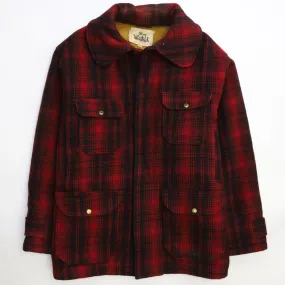 Vintage Woolrich Mackinaw Wool Hunting Coat Jacket Size 46 60s 70s