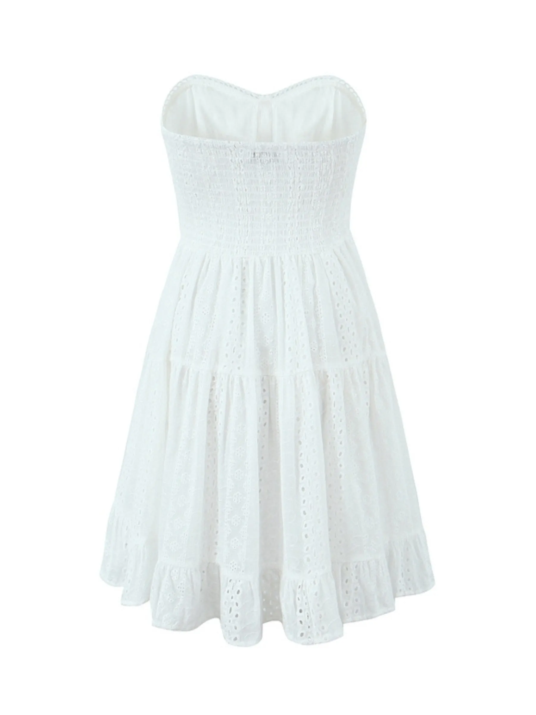 Vvsha Julieann Strapless Mini Dress