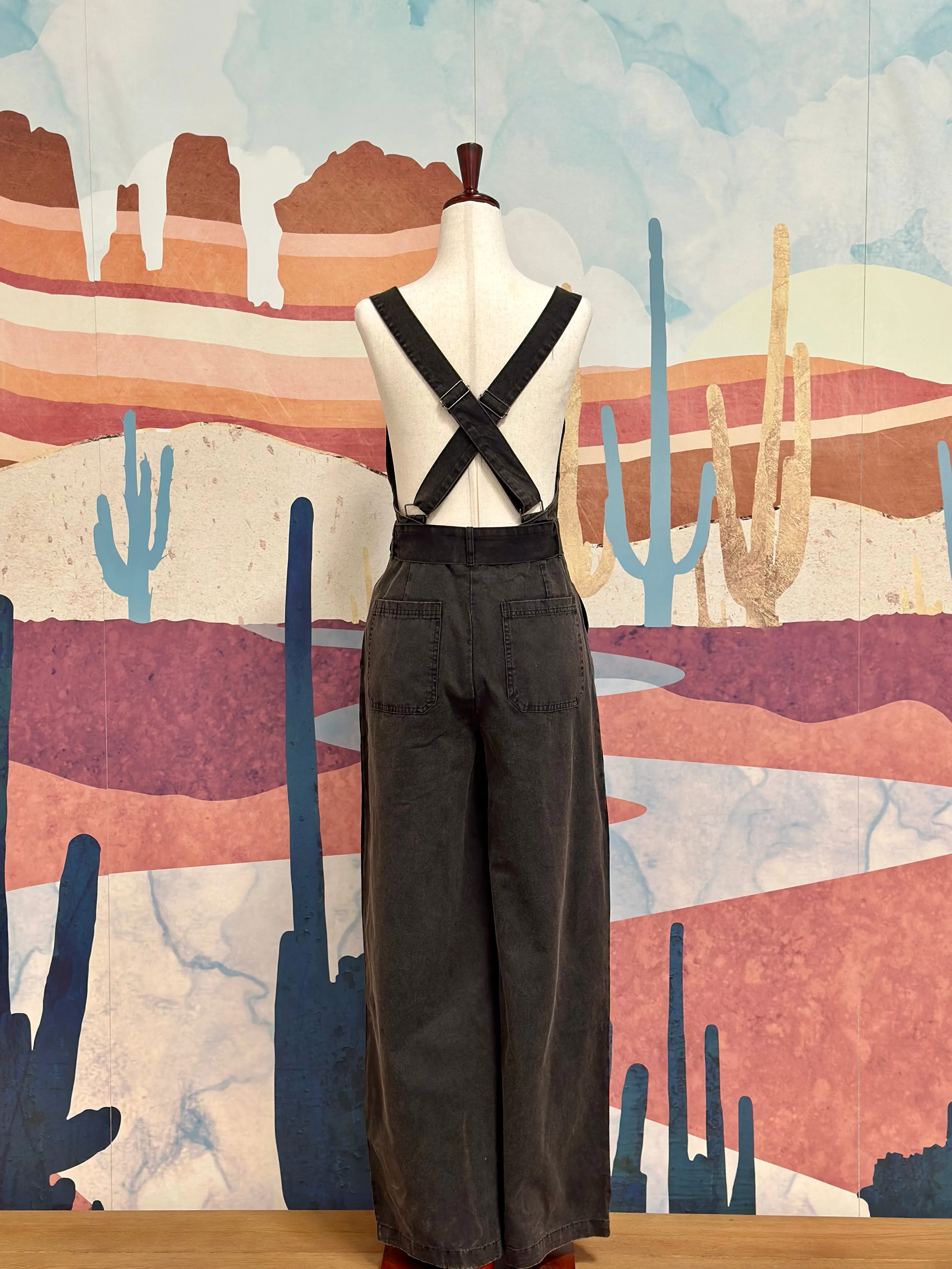 Washed Overalls