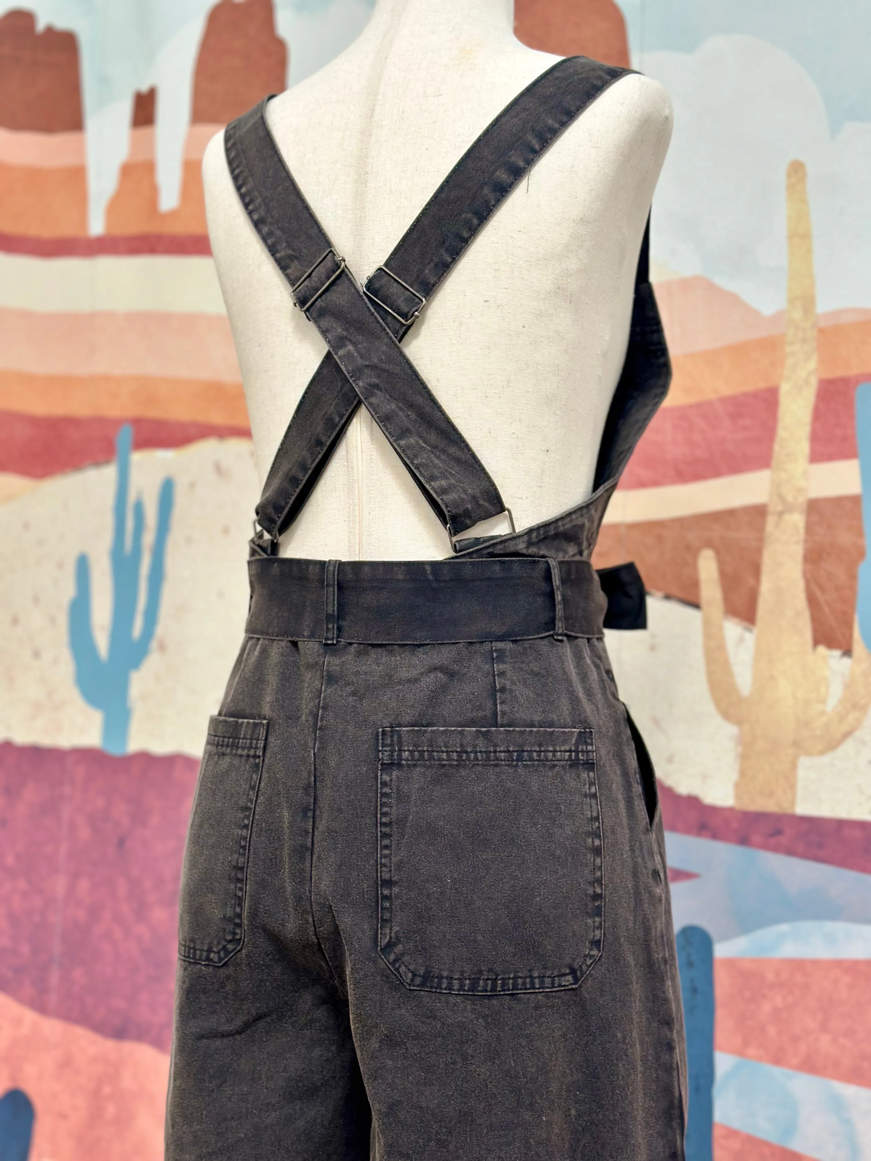 Washed Overalls