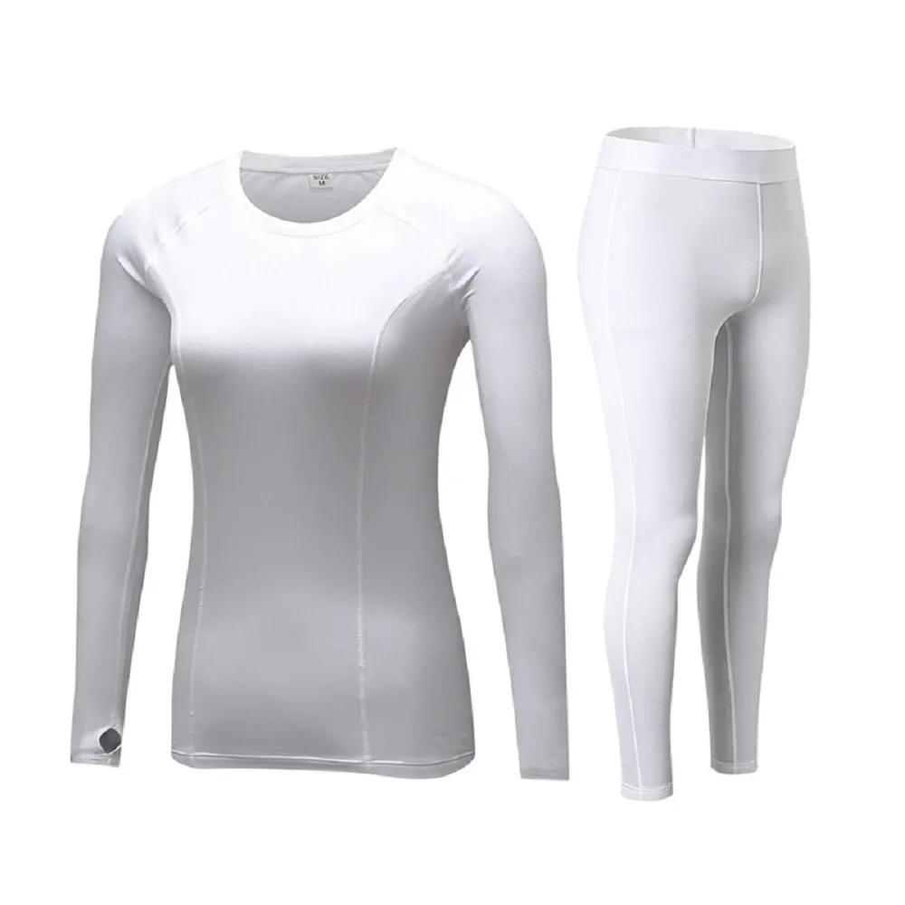 Women's thermal underwear winter warm top & bottom