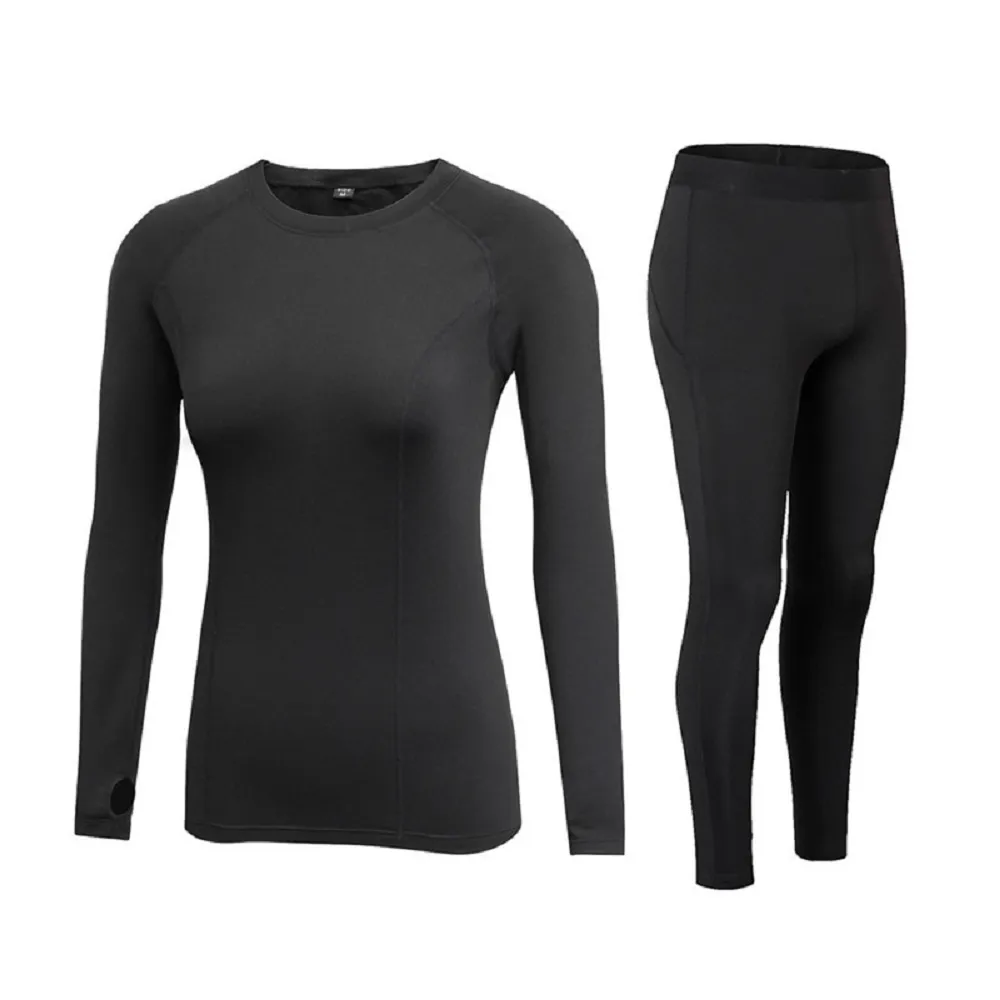 Women's thermal underwear winter warm top & bottom