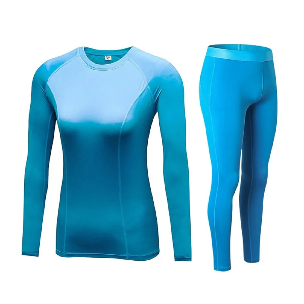 Women's thermal underwear winter warm top & bottom
