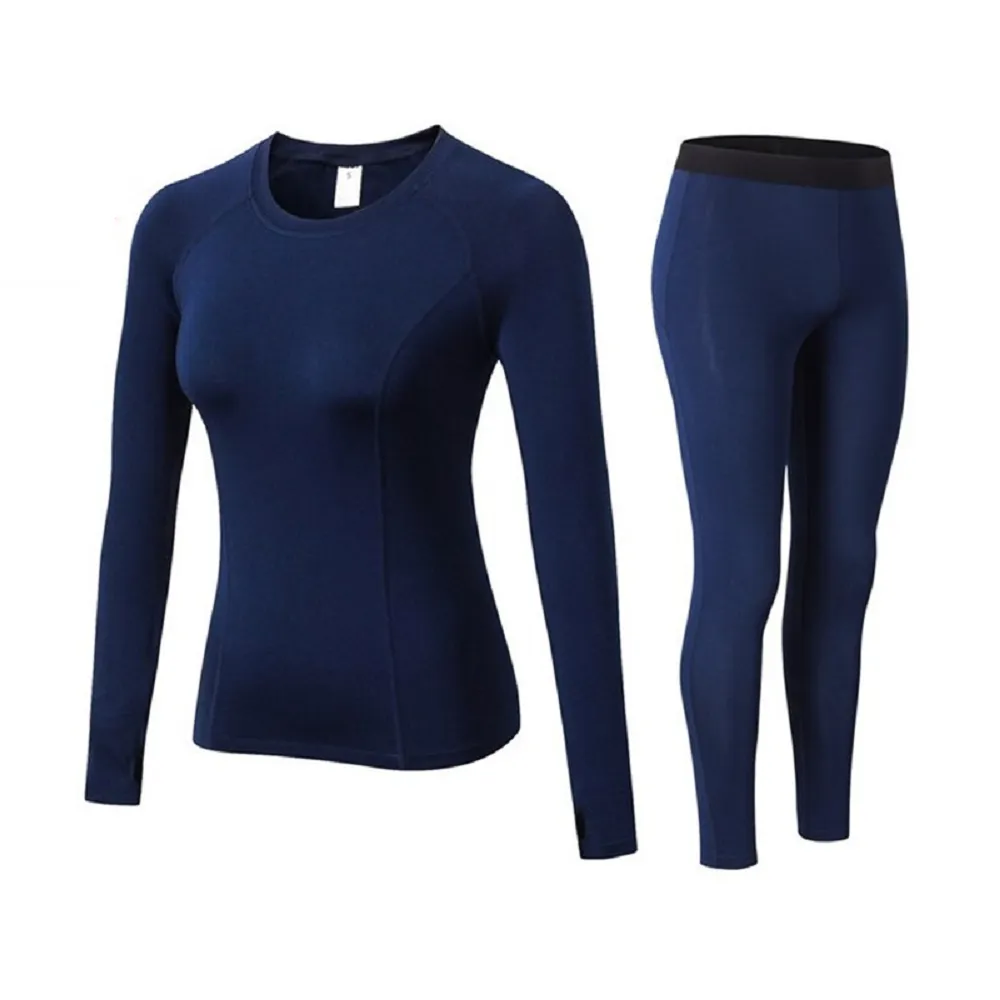 Women's thermal underwear winter warm top & bottom