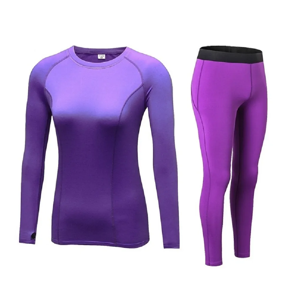 Women's thermal underwear winter warm top & bottom