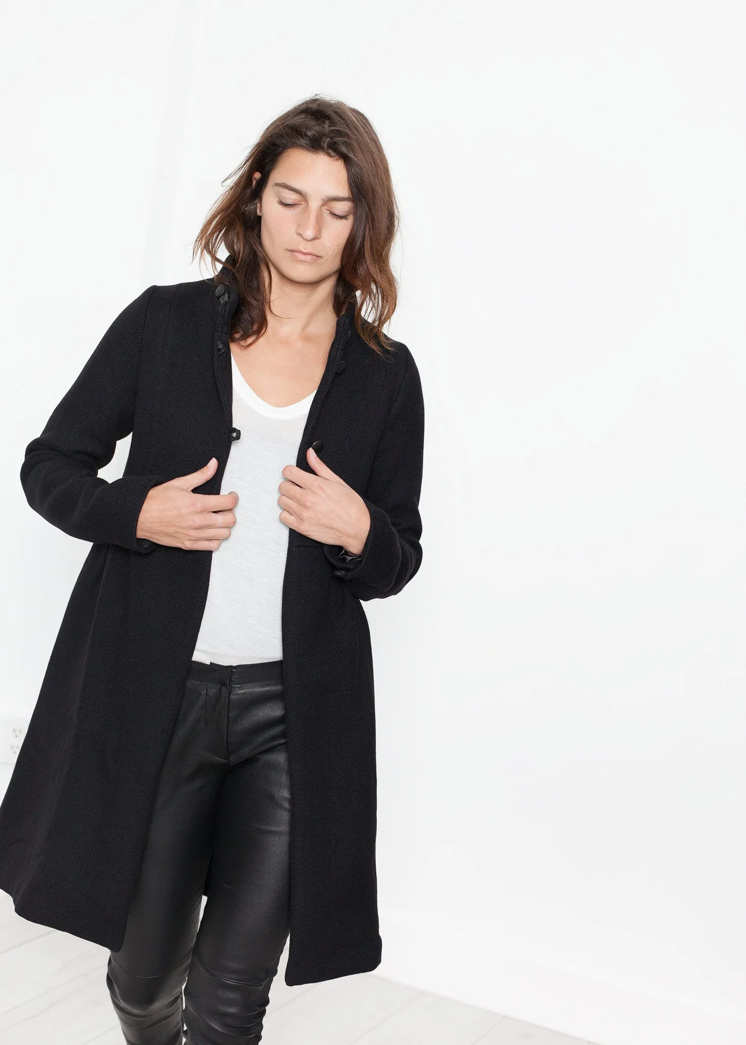 Zoulou Coat in Black - Less Choice