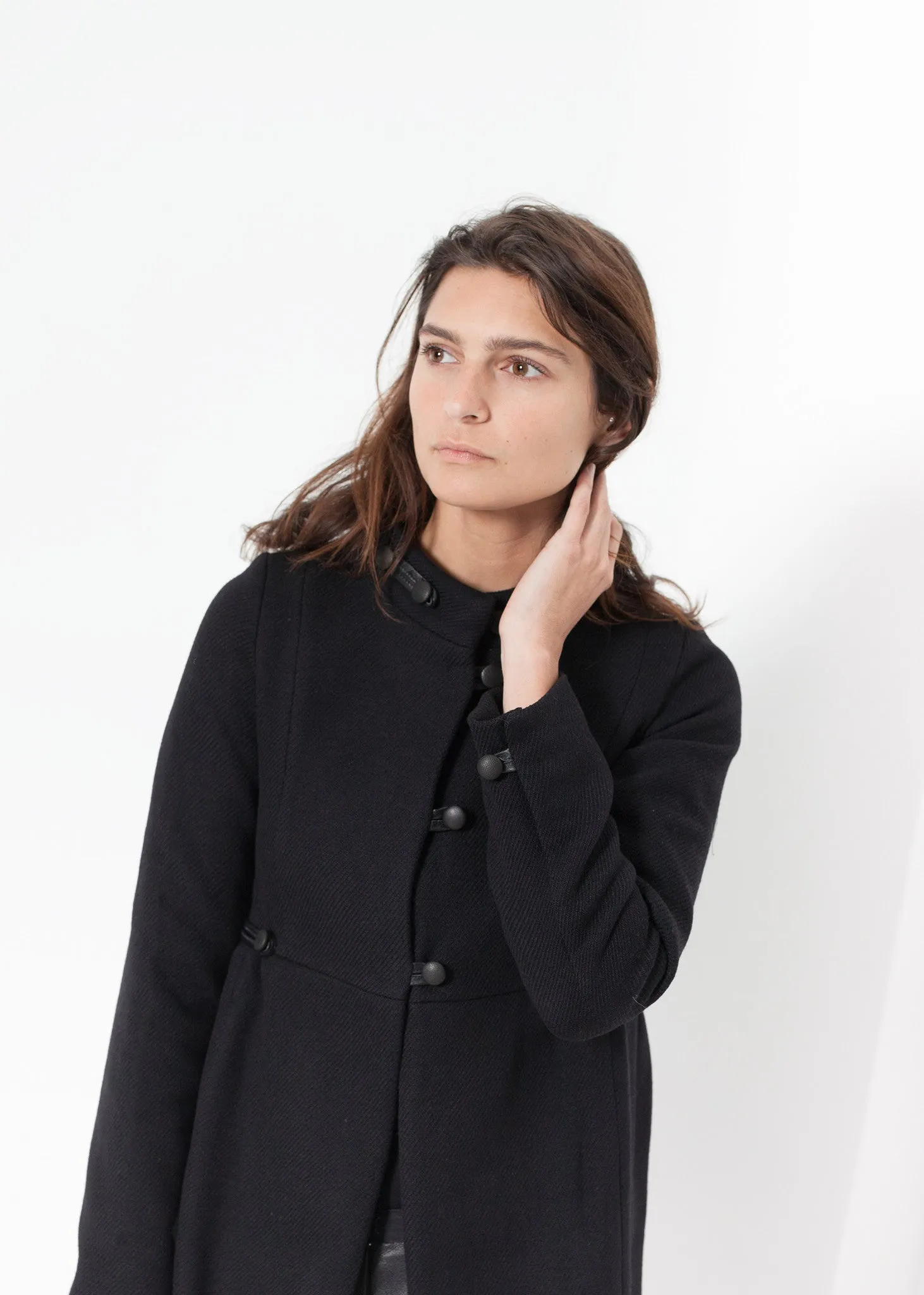 Zoulou Coat in Black - Less Choice