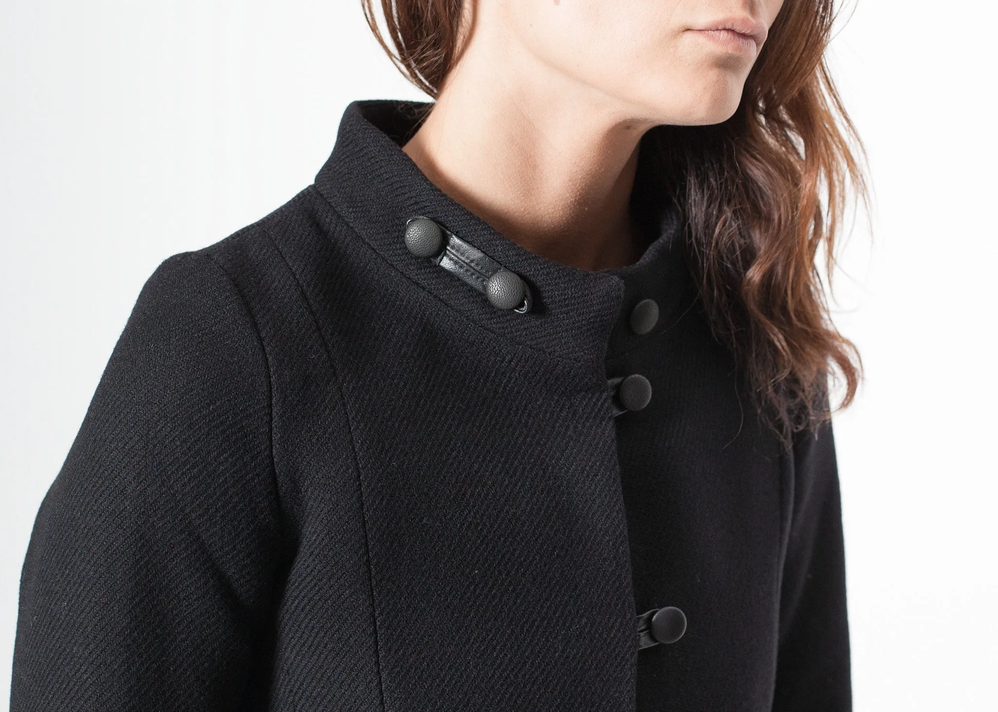 Zoulou Coat in Black - Less Choice