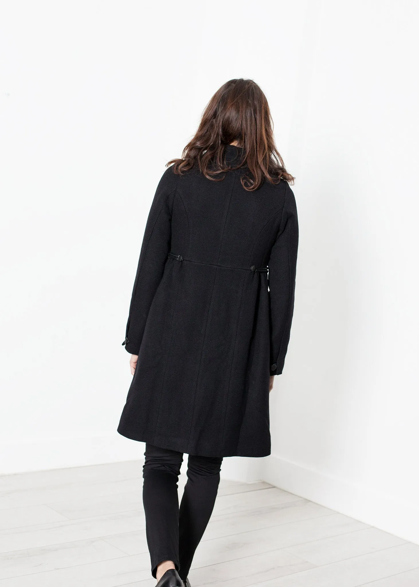 Zoulou Coat in Black - Less Choice