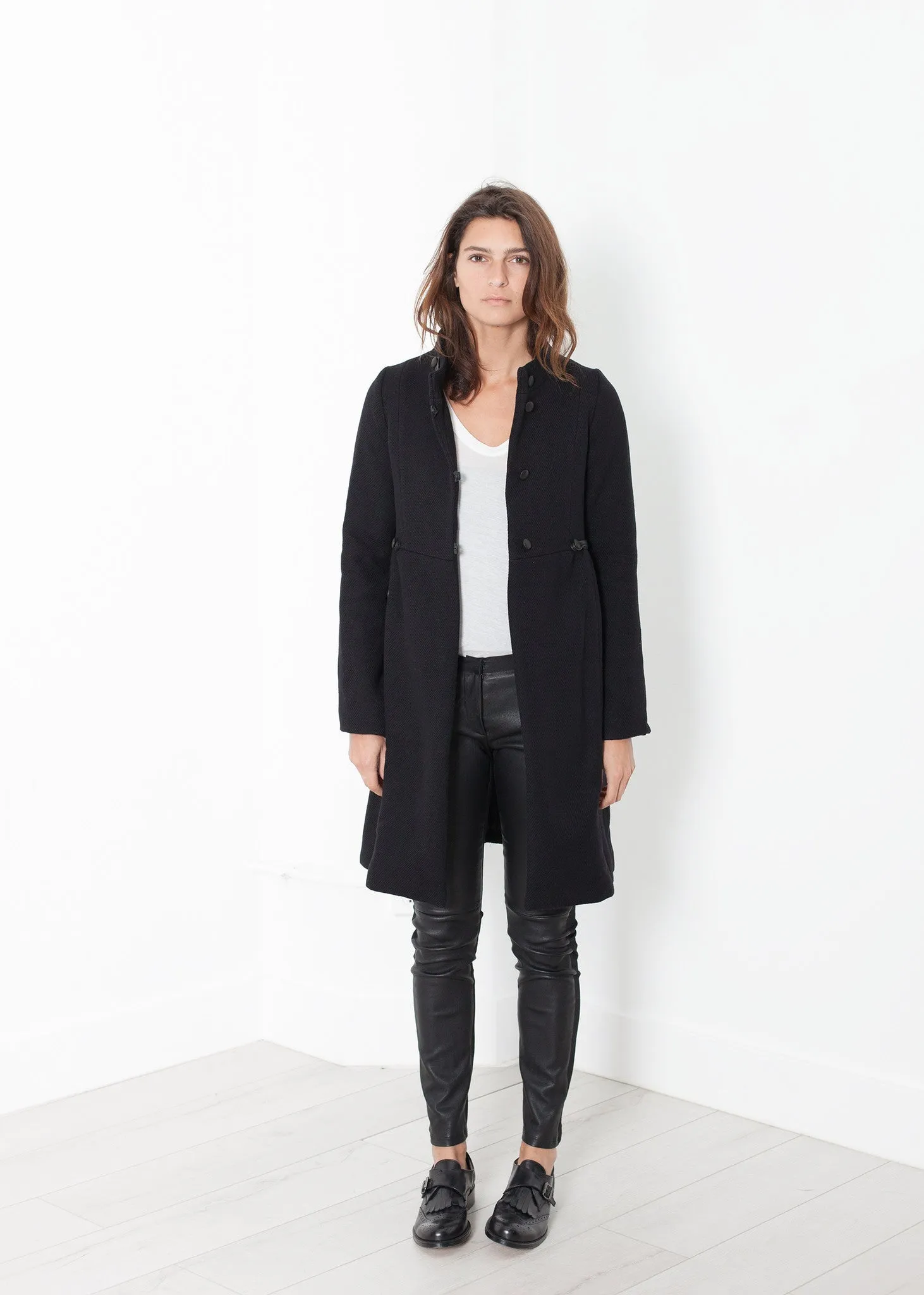 Zoulou Coat in Black - Less Choice